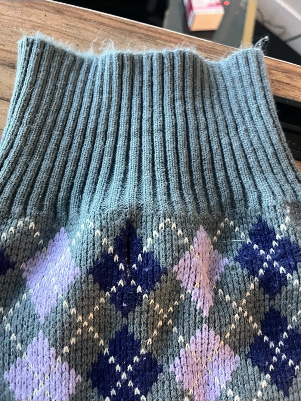 N/A soft argyle